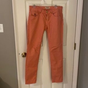 Maison Scotch/Scotch & Soda low rise peach jeans